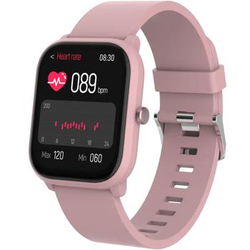 Preview: Smartwatch Enfant Rose - Appels Bluetooth - Capteur Fréquence Cardiaque - Écran IPS 1.75" - IP68 Étanche - 130 Sports - 4 Jeux - Autonomie 3 Jours Preview: Smartwatch Enfant Rose - Appels Bluetooth - Capteur Fréquence Cardiaque - Écran IPS 1.75