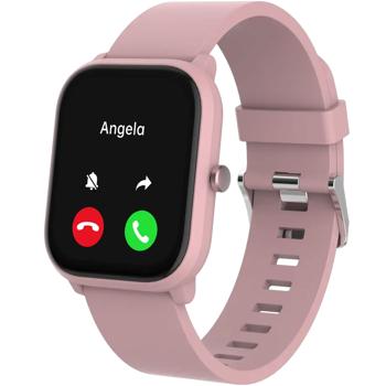 Preview: Smartwatch Enfant Rose - Appels Bluetooth - Capteur Fréquence Cardiaque - Écran IPS 1.75" - IP68 Étanche - 130 Sports - 4 Jeux - Autonomie 3 Jours Preview: Smartwatch Enfant Rose - Appels Bluetooth - Capteur Fréquence Cardiaque - Écran IPS 1.75