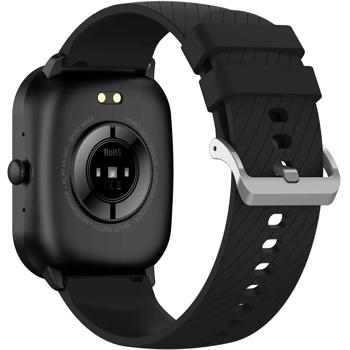 Preview: Montre Intelligente Bluetooth Noire - Capteurs Santé Fitness Appels - Écran AMOLED 2.04" IP67 - Autonomie 7 Jours Preview: Montre Intelligente Bluetooth Noire - Capteurs Santé Fitness Appels - Écran AMOLED 2.04
