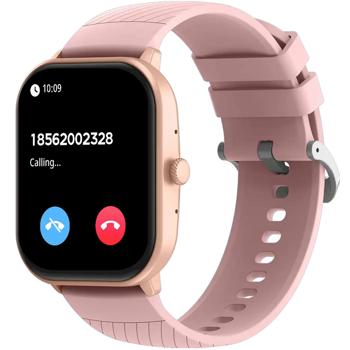 Preview: Montre Intelligente Bluetooth Rose - Santé & Appel, Tracker Fitness - Écran AMOLED 2.04" IP67 - Autonomie 15 Jours Preview: Montre Intelligente Bluetooth Rose - Santé & Appel, Tracker Fitness - Écran AMOLED 2.04