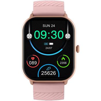 Preview: Montre Intelligente Bluetooth Rose - Santé & Appel, Tracker Fitness - Écran AMOLED 2.04" IP67 - Autonomie 15 Jours Preview: Montre Intelligente Bluetooth Rose - Santé & Appel, Tracker Fitness - Écran AMOLED 2.04