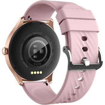 Preview: Montre Fitness Connectée Rose - Suivi Sportif Avancé & Santé - Appel Bluetooth - Écran AMOLED 1.43" - Autonomie 7 Jours - IP67 Preview: Montre Fitness Connectée Rose - Suivi Sportif Avancé & Santé - Appel Bluetooth - Écran AMOLED 1.43