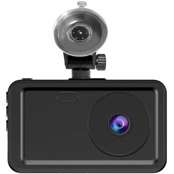 Preview: Dashcam per auto con schermo IPS da 3 pollici: Full HD, grandangolo - Un testimone affidabile di incidenti e registratore di guida per la sicurezza