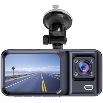 Car dashcam with dual camera: front & cabin view, optimum safety for your vehicle
