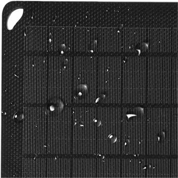 Preview: Mobiles, faltbares Solarpanel, 10W, USB-C: Effiziente Energie mit 2 monokristallinen Solarzellen – Ideal für Outdoor, Wandern & Camping