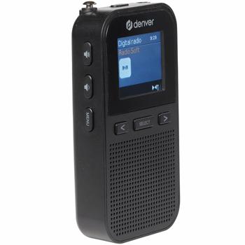 Preview: Compact DAB+/FM radio with 1.8-inch color display, black: Portable radio - Brilliant reception everywhere