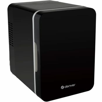 Mobiler Minikühlschrank 4L: Kühl- & Heizfunktion, 12/230V, schwarz – Ein kompakter Thermo-Kühler für Auto, Büro & Unterwegs