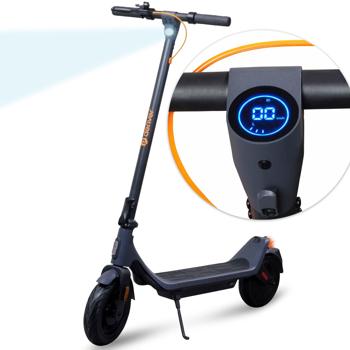 Preview: Scooter Électrique Pliable - Moteur 350W, Autonomie 30km, Vitesse 20km/h - Charge 100kg, Pneus Anti-Crevaison, Freinage Optimal