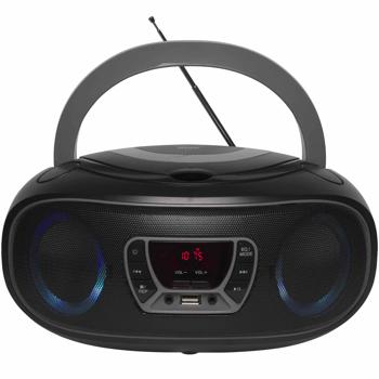 Lettore CD portatile Boombox con funzione Bluetooth, lettore CD e riproduzione MP3 via USB - Godetevi la musica senza fili e un suono potente ovunque