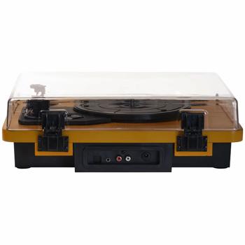 Preview: Retro turntable with dual Bluetooth, brown: First-class retro sound & great looks - for vinyl fans who want to fully enjoy their collection