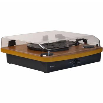 Preview: Retro turntable with dual Bluetooth, brown: First-class retro sound & great looks - for vinyl fans who want to fully enjoy their collection