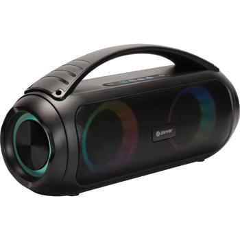 Preview: Haut-parleur Bluetooth portable avec des effets lumineux cool - Compact, portable et parfait pour les déplacements. Un son puissant pour chaque fête!