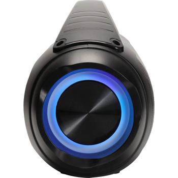 Preview: Haut-parleur Bluetooth portable avec des effets lumineux cool - Compact, portable et parfait pour les déplacements. Un son puissant pour chaque fête!