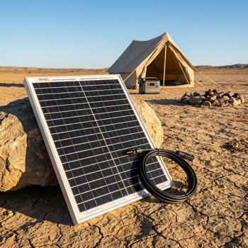 Preview: Kit impianto solare pannello 20 W con telaio robusto, modulo fotovoltaico 21,8 V e regolatore di carica PWM 20 A per batterie 12 V/24 V, display LCD, 2 uscite USB