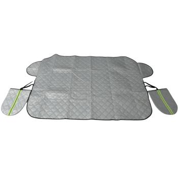 Housse de Pare-Brise Voiture - Protection 4 Saisons Anti-Givre, Neige, Soleil & UV - Aluminium/Polyester 147x100cm - CH11223