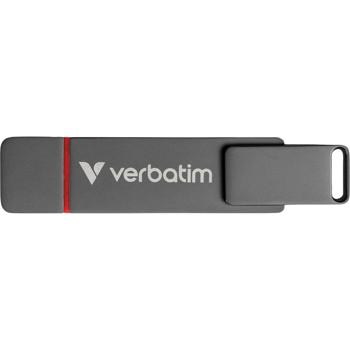 Clé USB 3.2 1TB, Dual, QuickStick, grise : Stockage ultra-rapide pour PC, téléphone portable & tablette - Un turbo de données fiable