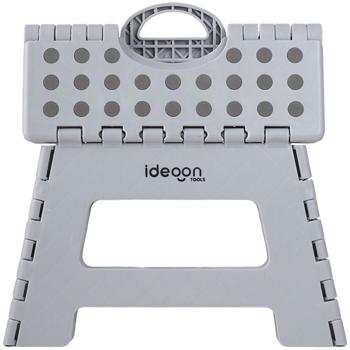 Preview: Stabiler Klappbarer Tritthocker bis 150 kg belastbar – Faltbarer Tritthocker flach & platzsparend für Küche, Bad, Wohnmobil, u.v.m.