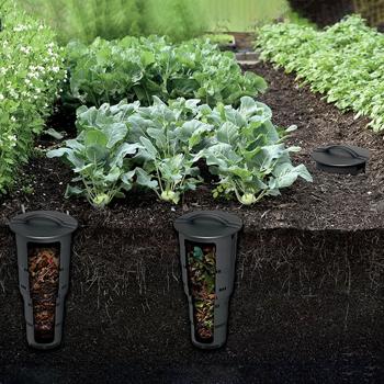 Preview: Underground mini composter - Worm composter for kitchen waste - Clean & practical