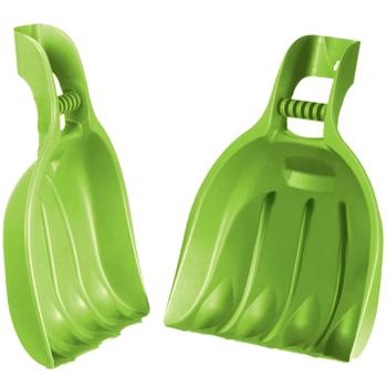Preview: set of 2 XXL leaf collectors: A back-friendly garden helper for leaves, grass & clippings - Efficient & effortless