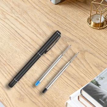 Preview: Set da 10 ricariche per penne a sfera spessore B, blu – Ricariche universali per penne a sfera – Resistenti per ufficio e uso quotidiano