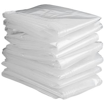 Preview: Premium vacuum bag set, 15 pieces in 5 sizes for clothing & bed linen – reusable space savers for travel & wardrobe – transparent