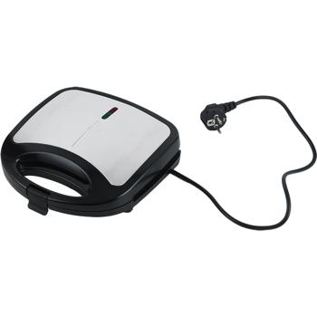 Preview: Sandwich maker for 2 sandwiches with 850 watts of power, non-stick coating, cool-touch handle, sandwich toaster for quick and easy meals