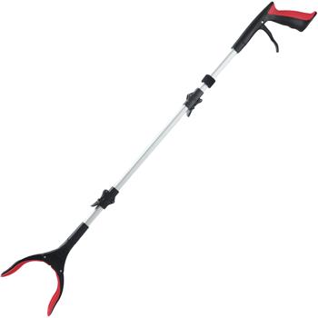 Faltbare Greifzange 92cm aus leichtem Aluminium mit starker Magnetspitze & Antirutsch-Griff – Für Senioren, fürs Bücken, Aufheben, den Garten & mehr