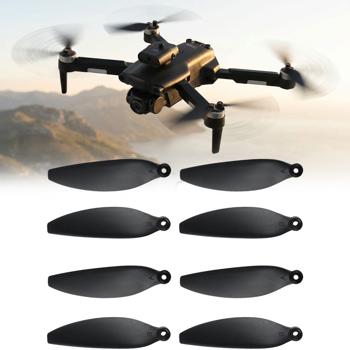 Set de rotors de rechange pour quadricoptère pliable RC Wi‑Fi CH11374 - 4 paires d’hélices de haute qualité pour un contrôle précis et un vol fluide - pièce de rechange pour drone