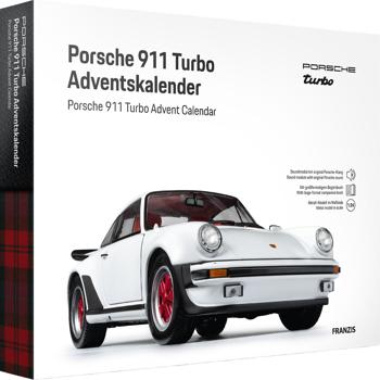 Porsche 911 Turbo Adventskalender – Exklusiver Modellbausatz für Sammler & Fans – Tolles Weihnachtsgeschenk zum Selberbauen – Massstab 1:24