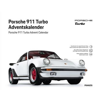 Preview: Porsche 911 Turbo Adventskalender – Exklusiver Modellbausatz für Sammler & Fans – Tolles Weihnachtsgeschenk zum Selberbauen – Massstab 1:24