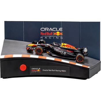 Preview: Oracle Red Bull Racing Advent Calendar: Ideal for motorsport fans, incl. companion book - RB20 racing car 1:43 model kit with sound module