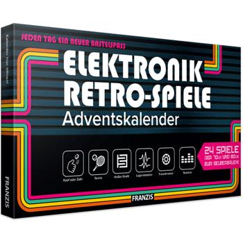 Kultiger Retro Spiele Adventskalender: Elektronik selber bauen! 24 Spieleklassiker zum Stecken. Nostalgie für Männer und Bastler