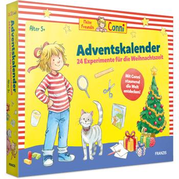 Calendario dell‘Avvento Meine Freundin Conni - 24 fantastici esperimenti e divertimento creativo – Appassionante gioco educativo per piccoli esploratori dai 5 anni in su