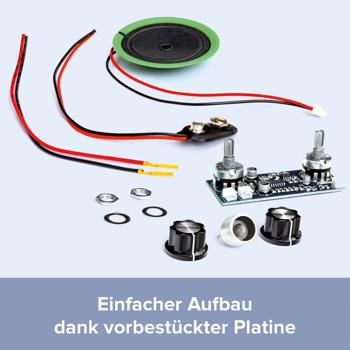 Preview: Fledermausdetektor zum Selberbauen: Hochwertiges Bastel-Set, um Fledermäuse zu hören, für Hobby-Forscher & Naturbeobachtung