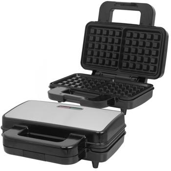 Ferro per waffle belga 1000 watt: perfetto per waffle croccanti. Per catering, bar e uso domestico. Ideale per creazioni dolci