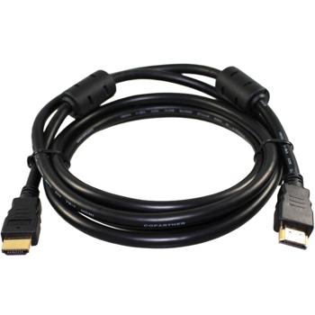 Câble HDMI, Haute vitesse avec Ethernet, max. 10,2 GBit/s, Type A, 8 PCM - 1,5 mètres