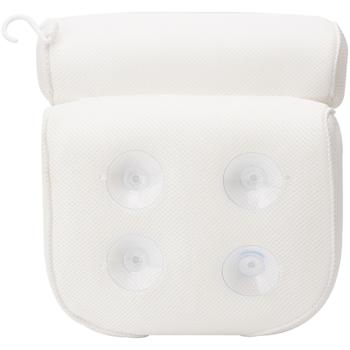 Preview: Oreiller de bain luxueux – coussin ergonomique à 2 compartiments avec appuie-nuque – l’oreiller bien-être pour votre baignoire