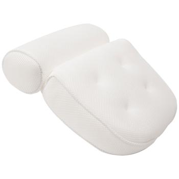 Preview: Soft bath cushion with 2 chambers, suction cups, 37 x 36 x 9 cm