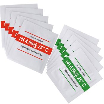 Preview: Professional 30-pack pH calibration solutions, high-precision pH 4.00 & pH 6.86 buffer solution, maximum performance for your pH meter