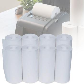 Set of 8 replacement paper rolls for Bluetooth thermal printer CH11145 – ink-free print quality – compatible, jam-free, 50 images/roll 2.5x2.5cmx7m