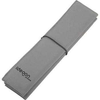 Preview: Coussin de siège pliable pour le voyage – coussin thermique outdoor gris en tissu Oxford robuste – imperméable et isolant pour la randonnée, le camping, le stade et la maternelle