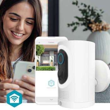 Preview: Set of 2: Wi‑Fi battery surveillance camera, motion sensor, 100% wireless, 3 MP & Micro‑USB solar panel for SmartLife IP camera, 3 m cable, 3 W, weatherproof