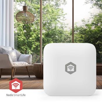 Preview: Smarter Zigbee Sensor: Temperatur- & Feuchtigkeitsüberwachung in Echtzeit. Kabellos, volle Kontrolle via App. Verbessert den Komfort & das Klima 