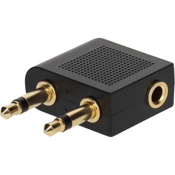 Preview: Adaptateur audio Bluetooth 5.4 2-en-1 mobile – Émetteur & Récepteur pour avion, voiture et chaîne stéréo – Faible latence, Double appairage, Batterie 10 h