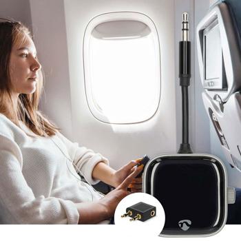 Bluetooth 5.3 Audio Adapter 2-in-1: Sender & Empfänger mit Display, Niedrige Latenz, 13h Akku - Audio Transmitter für Auto, Kopfhörer, Flugreisen