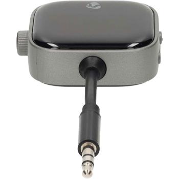Preview: Adaptateur audio Bluetooth 5.3 2-en-1: Émetteur & Récepteur avec écran, Faible latence, Batterie 13 h - Pour voiture, casques, voyages en avion