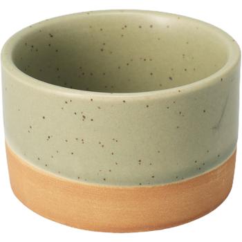 Preview: Elegant 4-piece stoneware bowl set: colourful dip bowls, mini bowls & snack bowls 6.5 x 4 cm – modern small serving bowls, chic & robust