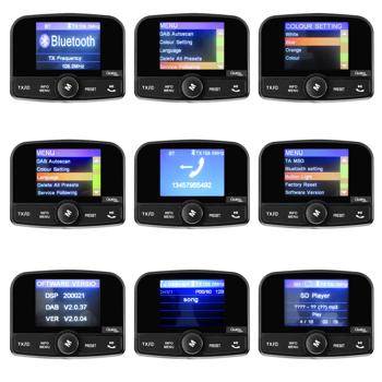 Adattatore Autoradio 2.4" DAB/DAB+ Bluetooth Wireless Trasmettitore Fm 316996537833 - Foto 8
