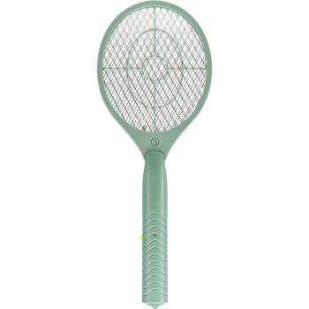 Preview: 2er-Set Elektrische Fliegenklatsche – Effektive Insektenvernichter Fliegenfalle für Haus und Garten, handlich und sicher, 46 cm