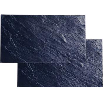 Planche à découper en verre & couvre-plaques, 2 pièces de 52 x 30 cm chacune - Couvre-plaques pour induction & électrique, pare-éclaboussures résistant à la chaleur